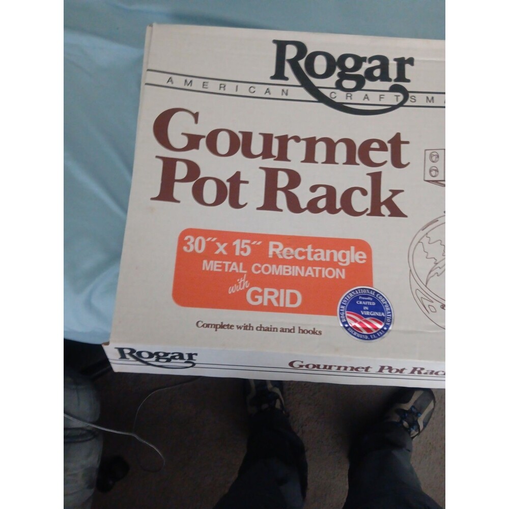 Rogar Hanging Gourmet Pot Rack - Picture 5 of 13